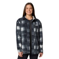 Koszula damska Columbia Benton Springs. Szare koszule Columbia, xl, bez wzorów, sportowe, bez kołnierzyka, bez ramiączek. Za 199.99 zł.