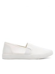 Jenny Fairy Tenisówki Doris HYV2033-1 Biały. Białe trampki Jenny Fairy, bez wzorów, z materiału, bez zapięcia. Za 69.99 zł.