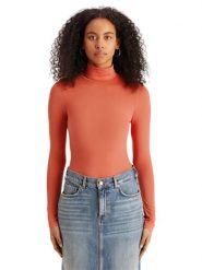 Scotch & Soda Koszulka w kolorze pomarańczowym rozmiar: L. Pomarańczowe bluzki Scotch & Soda, l, bez wzorów, bez kołnierzyka, bez ramiączek. Za 83.95 zł.