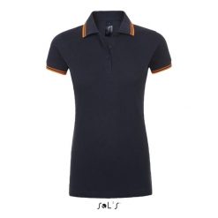 Damska koszulka polo Sol's Pasadena. Brązowe koszulki polo SOL'S, s, bez wzorów, z bawełny, bez kołnierzyka, bez ramiączek. Za 99.50 zł.