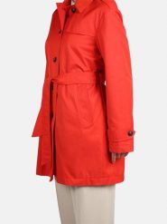 Fuchs Schmitt Płaszcz przejściowy w kolorze czerwonym rozmiar: 36. Czerwone płaszcze Fuchs Schmitt, bez wzorów, z tkaniny, bez kaptura. Za 295.99 zł.