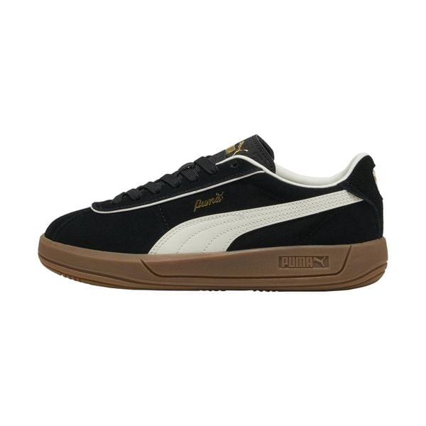 Buty sportowe Puma Club Klassika Sd. Czarne obuwie sportowe Puma, z zamszu, bez zapięcia. Za 490.00 zł.