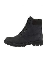 Timberland Skórzane buty trekkingowe "Lucia" w kolorze czarnym rozmiar: 38,5. Czarne trekkingi Timberland, z nubiku, outdoorowe. Za 440.28 zł.