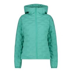 Damska kurtka z kapturem CMP. Niebieskie kurtki narciarskie CMP, bez wzorów, z puchu, z kapturem, narciarskie. Za 649.00 zł.