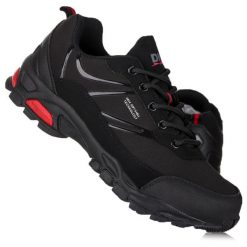 Buty damskie sportowe wodoodporne DK FALCON SOFTSHELL. Czarne obuwie sportowe DK, z softshellu, bez zapięcia, trekkingowe. Za 159.00 zł.