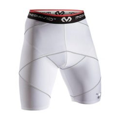 Dorosły Piłka Nożna Bielizna Ochronna McDavid Cross Compressieshort, Biały. Biała bielizna sportowa MCDAVID, l, bez wzorów. Za 243.00 zł.