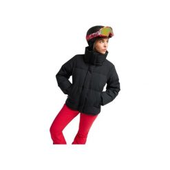 Kurtka do sportów zimowych techniczna damska SNOW WINTER REBEL 10K. Czarne kurtki narciarskie Roxy, bez wzorów, bez kaptura, narciarskie. Za 699.99 zł.