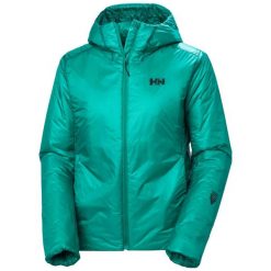 Damska kurtka narciarska Helly Hansen Odin Everdown. Zielone kurtki narciarskie Helly Hansen, bez wzorów, z kapturem, narciarskie. Za 1,534.00 zł.