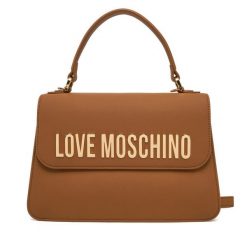 Torebka LOVE MOSCHINO. Brązowe torebki klasyczne Love Moschino, bez wzorów, bez dodatków. Za 519.99 zł.