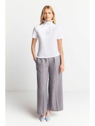 Rich & Royal Koszulka w kolorze białym rozmiar: XS. Białe bluzki Rich & Royal, xs, bez wzorów, z bawełny, bez kołnierzyka, bez ramiączek. Za 118.84 zł.