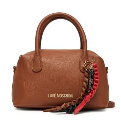 Torebka LOVE MOSCHINO. Brązowe torebki klasyczne Love Moschino, bez wzorów, bez dodatków. Za 1,139.00 zł.