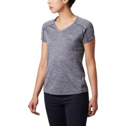 Koszulka Damska Columbia Zero Rules Short Sleeve T-Shirt. Szare t-shirty Columbia, m, bez wzorów, bez kołnierzyka, bez ramiączek. Za 126.99 zł.