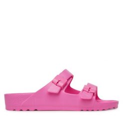 Klapki Scholl. Czerwone klapki Scholl, bez wzorów, bez obcasa. Za 119.99 zł.
