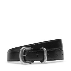 Pasek Damski Calvin Klein. Czarne paski Calvin Klein, bez wzorów. Za 219.99 zł.