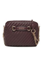 Guess Torebka HWWG95 30140 Bordowy. Czerwone torebki klasyczne Guess, z aplikacjami, ze skóry, bez dodatków. Za 309.99 zł.