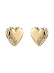 Guess Kolczyki JUBE06 092JW Złoty. Żółte kolczyki Guess, ze stali. Za 198.99 zł.