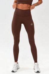 Damskie legginsy sportowe fitness Rough Radical Zoya Classic. Brązowe legginsy ROUGH RADICAL, s, bez wzorów, z elastanu, z podwyższonym stanem, długie. Za 135.92 zł.