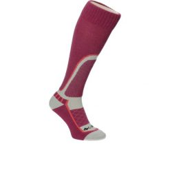 Skarpety narciarskie unisex Columbia Performance Ski. Czerwone skarpety Columbia, bez wzorów. Za 57.99 zł.