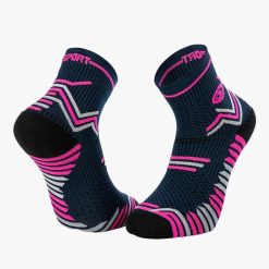 Skarpetki BV Sport Trail ultra. Czerwone skarpety BV SPORT, bez wzorów. Za 114.50 zł.