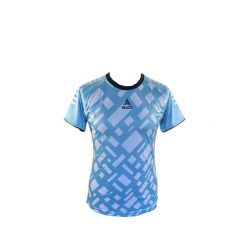 Damski jersey Select Vitro. Niebieskie koszulki sportowe Select, bez wzorów, z jersey, bez ramiączek, do piłki ręcznej. Za 123.50 zł.