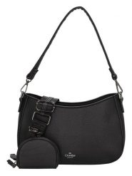 Charm Torebka "New York" w kolorze czarnym - 27 x 18 x 7 cm rozmiar: onesize. Czarne torby na ramię Charm, bez wzorów, z materiału, na ramię, bez dodatków. Za 86.99 zł.