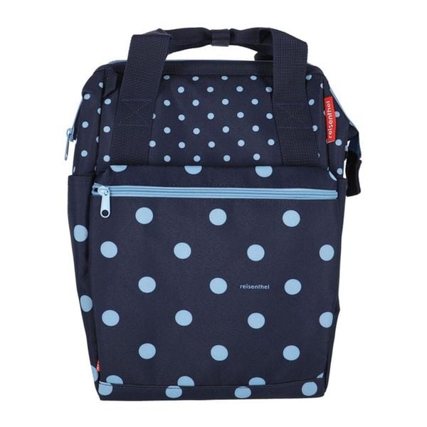 Torba na bagaż ROOMY GT, niebieska w kropki. Niebieskie torby na ramię KLICKFIX, bez wzorów, biznesowe, na ramię, duże, bez dodatków. Za 432.99 zł.