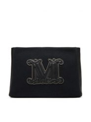 Max Mara Beachwear Torebka 2516511069650 Czarny. Czarne torebki klasyczne Max Mara Beachwear, bez wzorów, z materiału, bez dodatków. Za 429.99 zł.