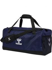 Torba sportowa Hummel Core 2.0. Czarne torby na ramię Hummel, bez wzorów, z poliamidu, sportowe, na ramię, bez dodatków. Za 166.00 zł.