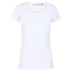 T-shirt Damski Carlie. Białe t-shirty Regatta, s, bez wzorów, bez kołnierzyka, bez ramiączek. Za 54.99 zł.