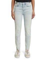 Scotch & Soda Dżinsy - Slim fit - w kolorze błękitnym rozmiar: W25/L30. Niebieskie jeansy Scotch & Soda, l, z aplikacjami. Za 167.28 zł.
