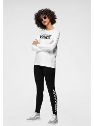 Vans Koszulka w kolorze białym rozmiar: S. Białe bluzki Vans, s, bez wzorów, z bawełny, bez kołnierzyka, bez ramiączek. Za 105.63 zł.