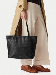 Lasocki Torebka CEO-LSK-L-003-10 Czarny. Czarne shopper Lasocki, bez wzorów, ze skóry, bez dodatków. Za 179.99 zł.