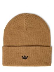 Adidas Originals Czapka Kobiety Sztuczne włókno beżowy, S/M. Brązowe czapki Adidas Originals, bez wzorów, z dzianiny. Za 79.95 zł.
