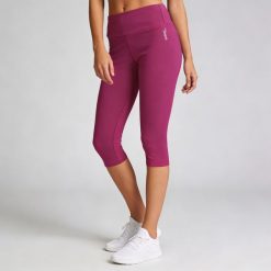 Granatowe legginsy Softee Impulse Capri. Czerwone legginsy SOFTEE, m, bez wzorów, z elastanu, z podwyższonym stanem. Za 167.99 zł.
