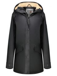 Geographical Norway Parka "Armota" w kolorze czarnym rozmiar: L. Czarne parki Geographical Norway, l, bez kaptura. Za 376.85 zł.