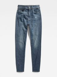 G-Star Dżinsy - Skinny fit - w kolorze niebieskim rozmiar: W26/L32. Niebieskie jeansy G-Star, l, z aplikacjami. Za 264.15 zł.