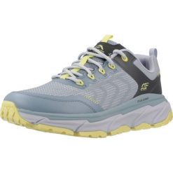 Kapcie SKECHERS DLUX JOURNEY Niebieski. Niebieskie obuwie domowe Skechers, bez wzorów, z syntetyku, bez zapięcia. Za 305.99 zł.
