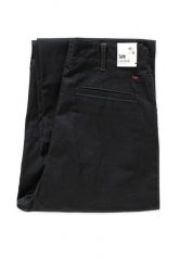SPODNIE LEE DAMSKIE FRISCO CHINO L31JHI74 112107156. Czarne spodnie materiałowe Lee, l, bez wzorów, z materiału. Za 189.99 zł.