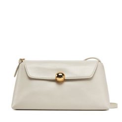 Torebka Furla. Białe listonoszki Furla, bez wzorów, bez dodatków. Za 969.99 zł.