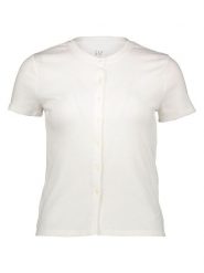 GAP Bluzka w kolorze białym rozmiar: XL. Białe bluzki GAP, xl, bez wzorów, bez kołnierzyka, bez ramiączek. Za 64.95 zł.