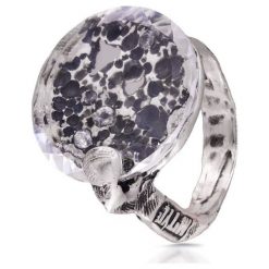 PROMOCJA Srebrny Pierścionek - srebro 925, Swarovski. Pierścionki W.KRUK. W wyprzedaży za 249.00 zł.