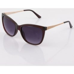 Okulary przeciwsłoneczne Basley - Ochrona UV i zrównoważony projekt. Brązowe okulary przeciwsłoneczne GOLF, bez wzorów, eleganckie. Za 76.99 zł.