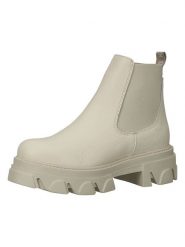 Steve Madden Skórzane sztyblety w kolorze beżowym rozmiar: 41. Brązowe botki Steve Madden, bez wzorów, bez obcasa, bez zapięcia. Za 231.07 zł.