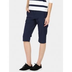 Spodnie capri damskie Luhta Eiskola. Niebieskie spodnie sportowe Luhta, na lato, bez wzorów, trekkingowe. W wyprzedaży za 231.00 zł.