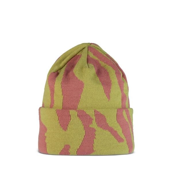 Czapka zimowa wywijana BUFF KNITTED BEANIE KYRE. Czerwone czapki Buff, bez wzorów, z bawełny. Za 119.90 zł.