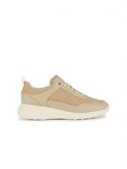 Geox Sneakersy "Alleniee" w kolorze beżowym rozmiar: 39. Brązowe trampki Geox, bez wzorów, bez zapięcia. Za 210.95 zł.