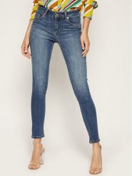 Liu Jo Jeansy UXX037 D4186 Granatowy Slim Fit. Niebieskie jeansy Liu Jo, bez wzorów. Za 399.99 zł.