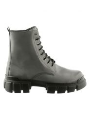 Högl Skórzane botki "Forrest" w kolorze szarym rozmiar: 38. Szare botki Högl, bez wzorów, bez obcasa, bez zapięcia. Za 500.38 zł.