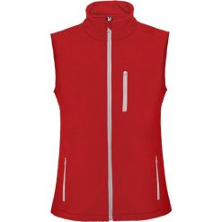 Ocieplacz Softshell Dla Dorosłych Unisex Nevada. Czerwone kurtki sportowe ROLY, l, bez wzorów, z softshellu, bez kaptura, trekkingowe. Za 123.99 zł.