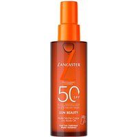 SUN BEAUTY – Jedwabisty suchy olejek w sprayu przyspieszający opalanie SPF 50. Kremy do opalania Lancaster. Za 185.00 zł.